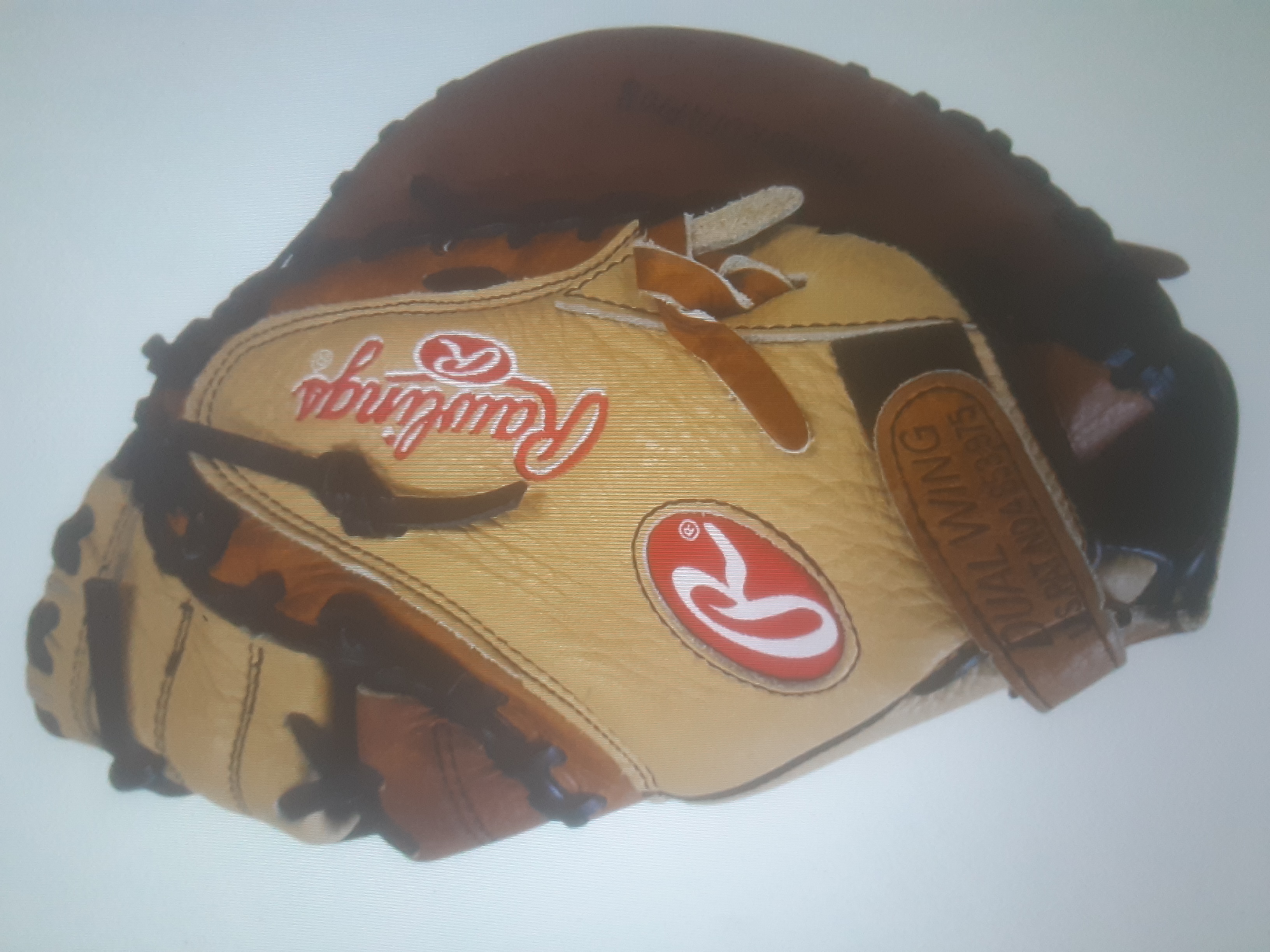 Used Rawlings Right Hand Throw First Base Champion Baseball Glove 12"