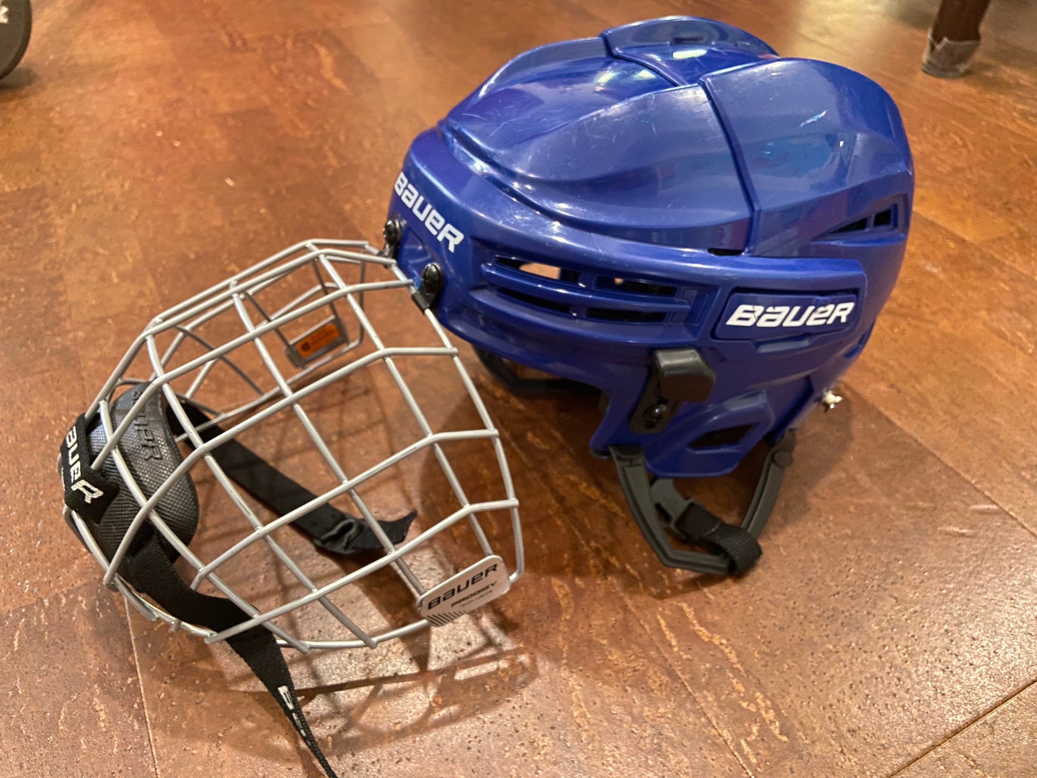 Used Youth Bauer Helmet