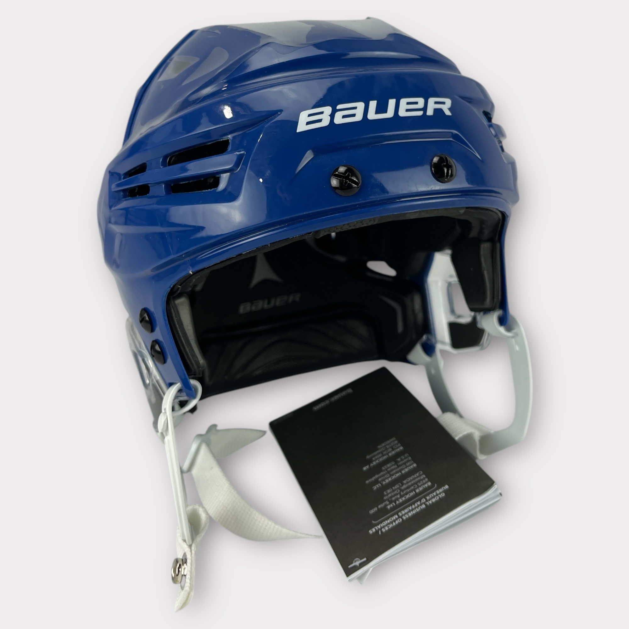 Pro Stock New Small & Medium Bauer IMS 9.0 Royal Blue Hockey Helmet