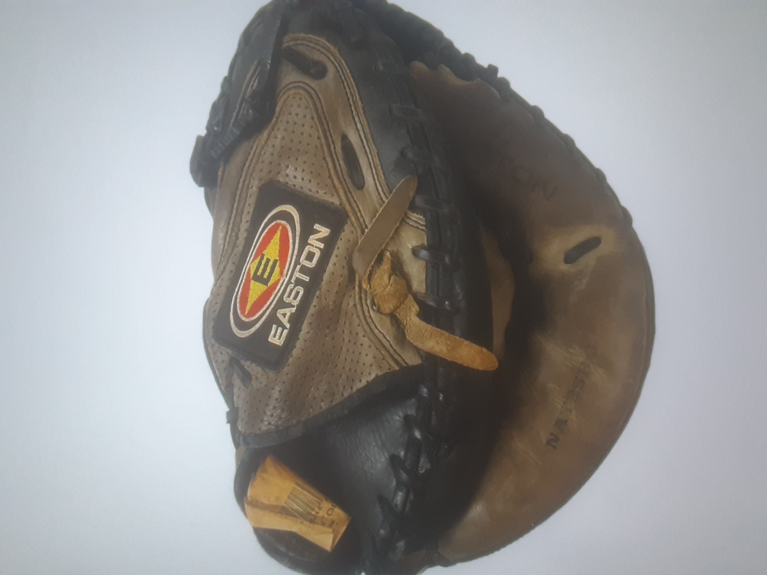 Used Easton Right Hand Throw Catcher's NAT25BG Baseball Glove 34"