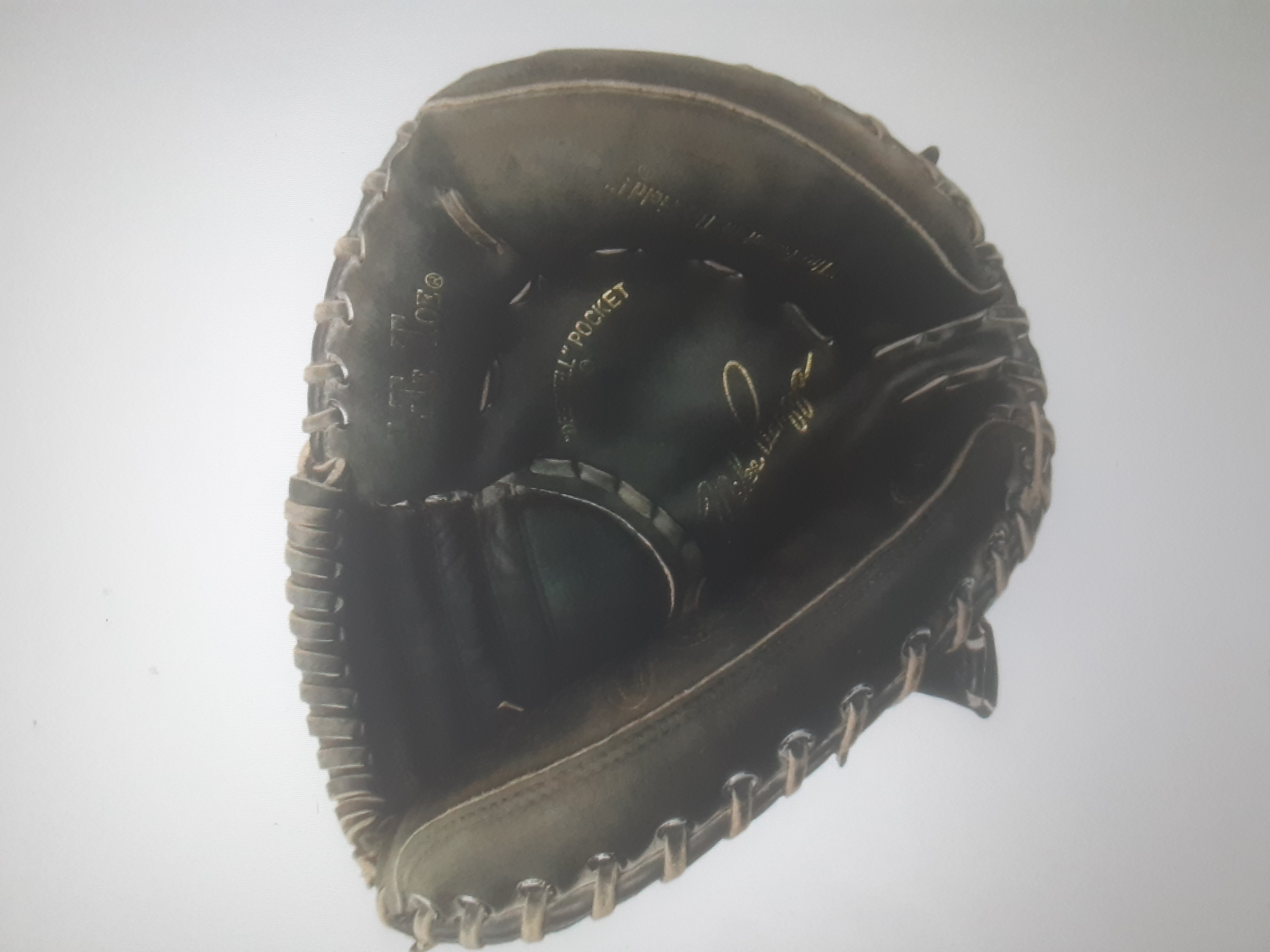 Used Rawlings Right Hand Throw Catcher's RCM33 Baseball Glove 32"