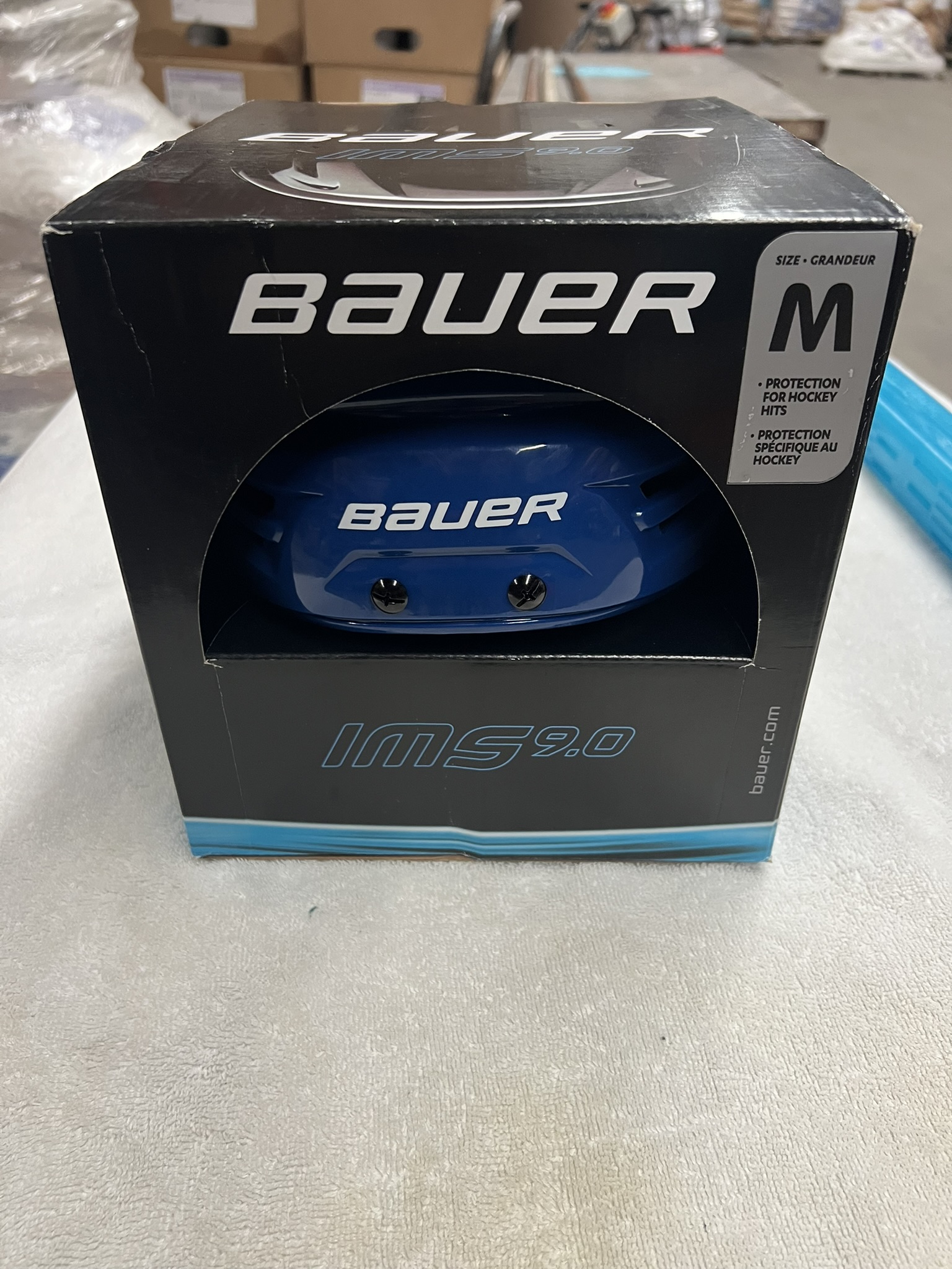 Medium Bauer IMS 9.0 Helmet Pro Stock (New)