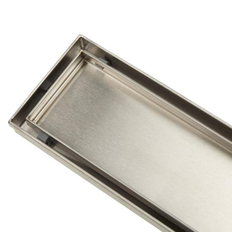 Cohen Linear Tile-In Shower Drain with Drain Flange