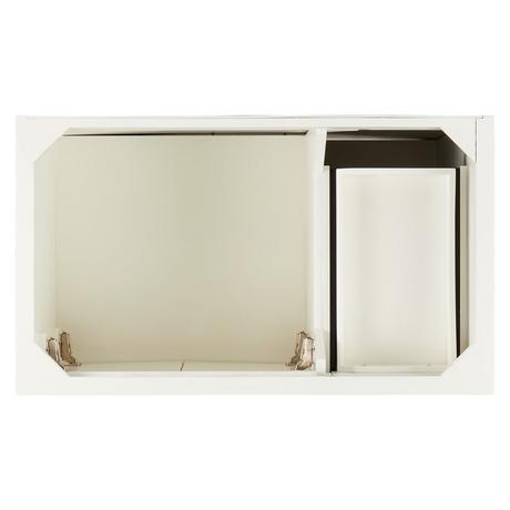 36" Quen Vanity With Undermount Sink - Soft White