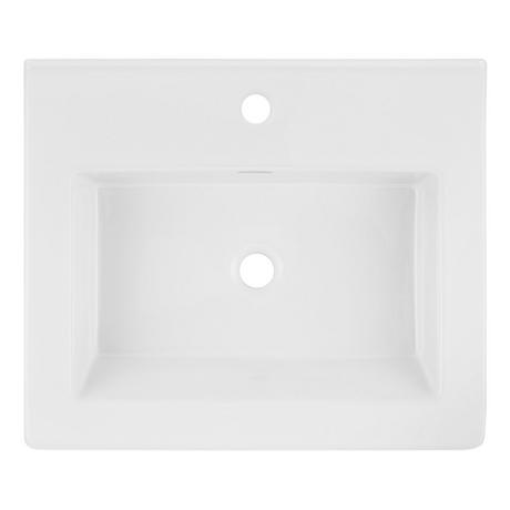 24" Eastcott Console Sink With Modern Top