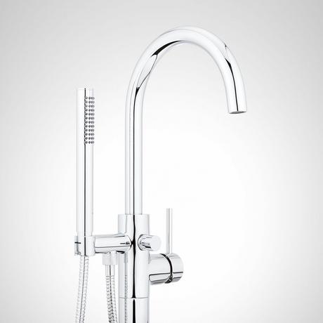 Lexia Freestanding Tub Faucet with Hand Shower