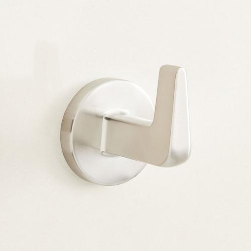 Drea Robe Hook in Brushed Nickel