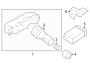 Diagram TIRE PRESSURE MONITOR COMPONENTS. for your Hyundai