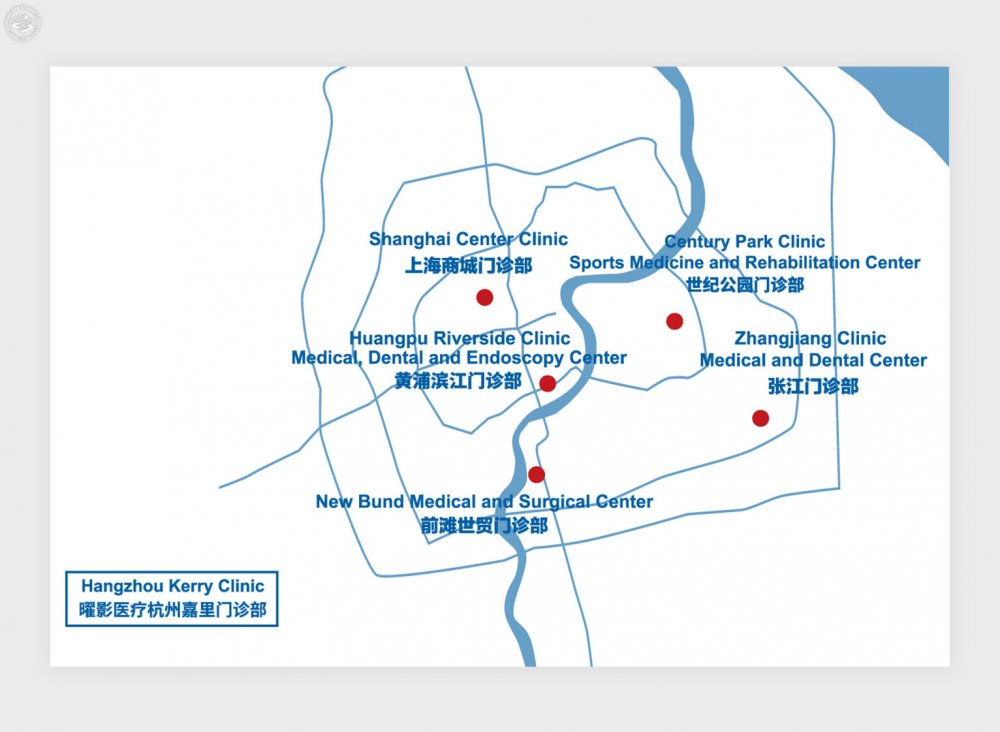 Five CBD Locations in Shanghai and Another in Hangzhou