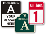 Building Number Signs