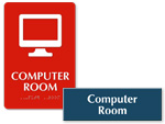 Computer Room Signs