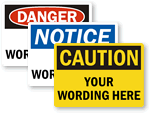 Custom Safety Signs