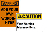 Custom Safety Signs