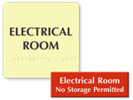 Electrical Room Signs