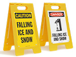 Ice and Snow Warning Signs