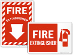 Fire Extinguisher Signs