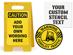 Floor Safety Signs & Stencils