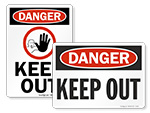 Keep Out Signs