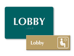 Lobby Signs