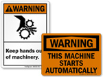 Machine Warning Signs