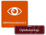 Ophthalmology Door Signs