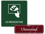  Ultrasound Door Signs