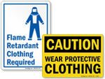 Protective Clothing Signs