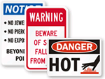 Workplace Safety Signs