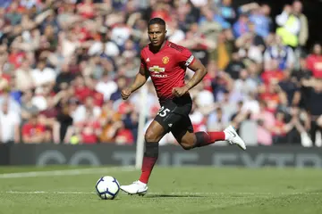 Luis Antonio Valencia of Manchester United