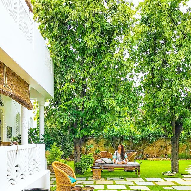 Finding calm and tranquility amidst the chaos of Jaipur city 🌿
.
.
If you&rsquo;re heading to Rajasthan this winter, get in touch with me to plan your beautiful journey and discover some of the most unique and charming hideaways in the land of the R