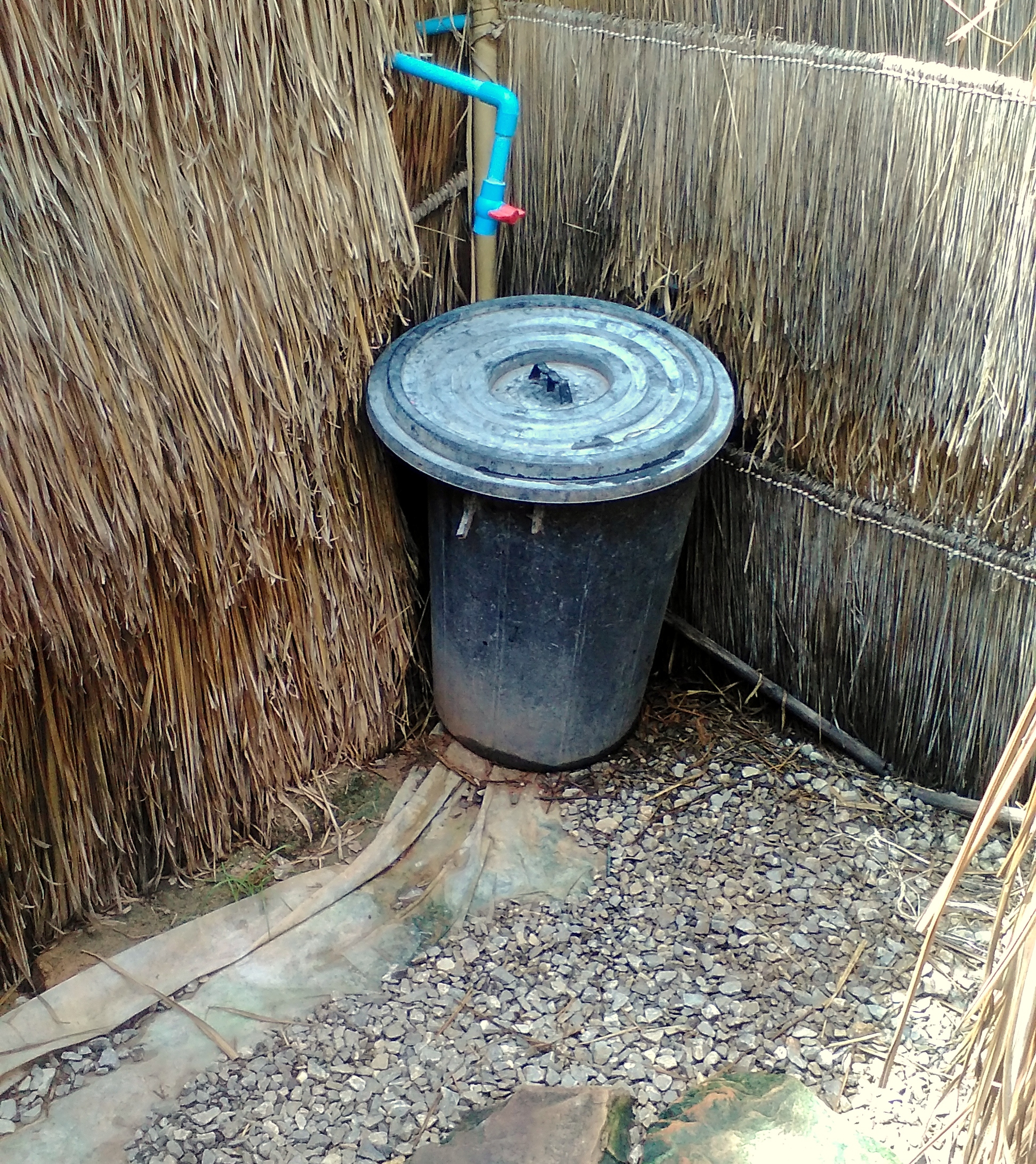 bucket shower