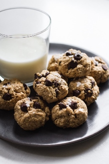 1 Bowl Chocolate Chip PB Vegan Cookies