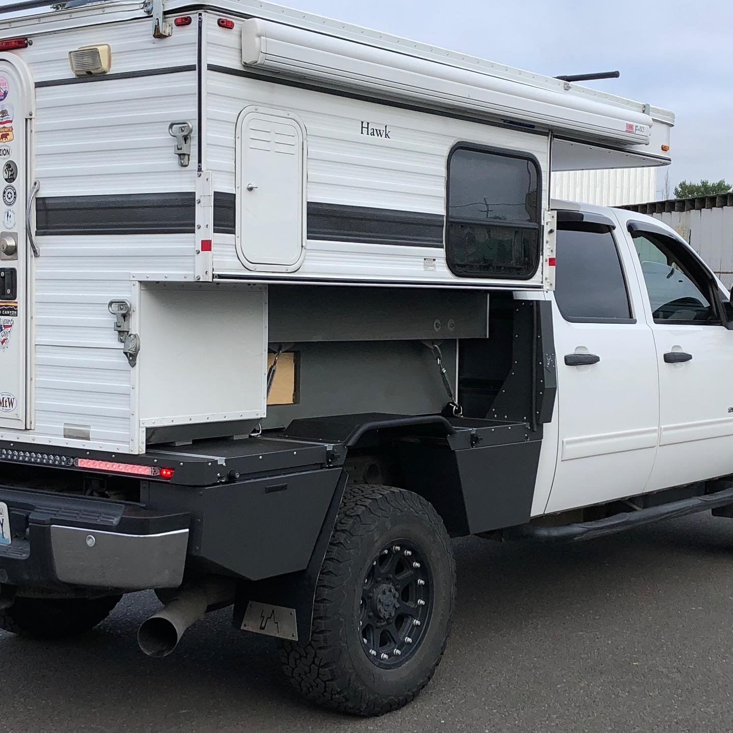 Four Wheel Campers on SheprTek flatbed system — SherpTek Custom Gear ...