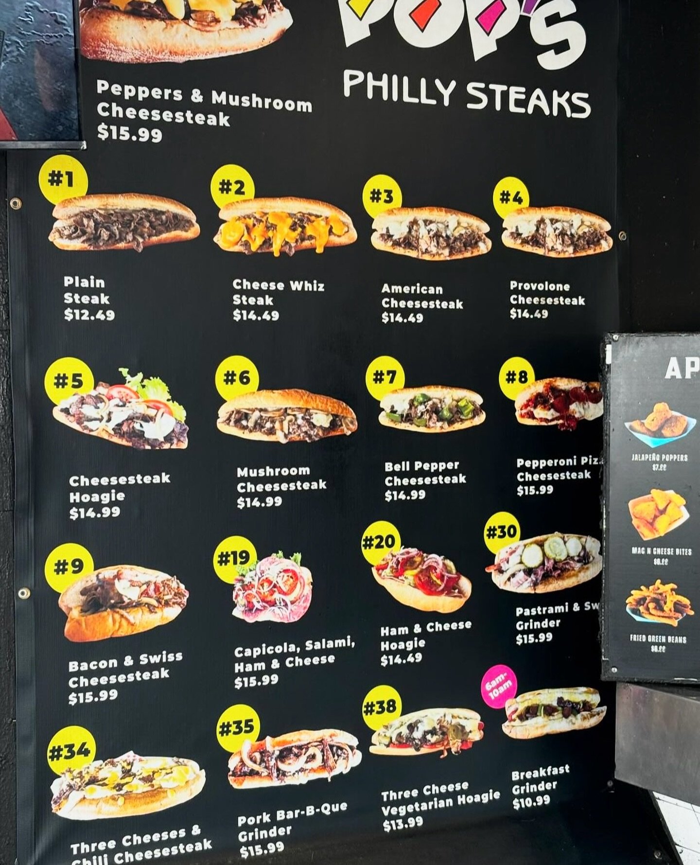 What&rsquo;s your POP&rsquo;S #️⃣?

📍501 S. Decatur Blvd.
🔔 Open 24/7/365
🚗 DoorDash Delivery 
🏈 Tailgate w/ POP&rsquo;S Platters

#PhillyCheesesteak #VegasEats #LasVegasFoodie #VegasFood #VegasFoodie #POPSPhillySteaks #PhillyFood #VegasLocal #Ve