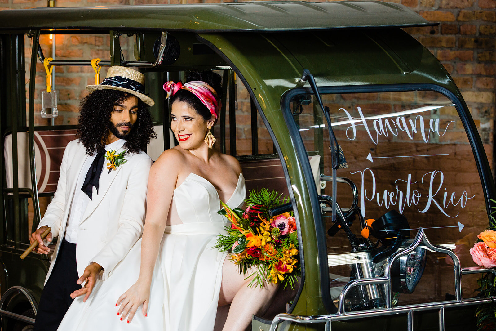 Cuban/Puerto Rican Wedding Inspired Styled Shoot | CHI thee WED