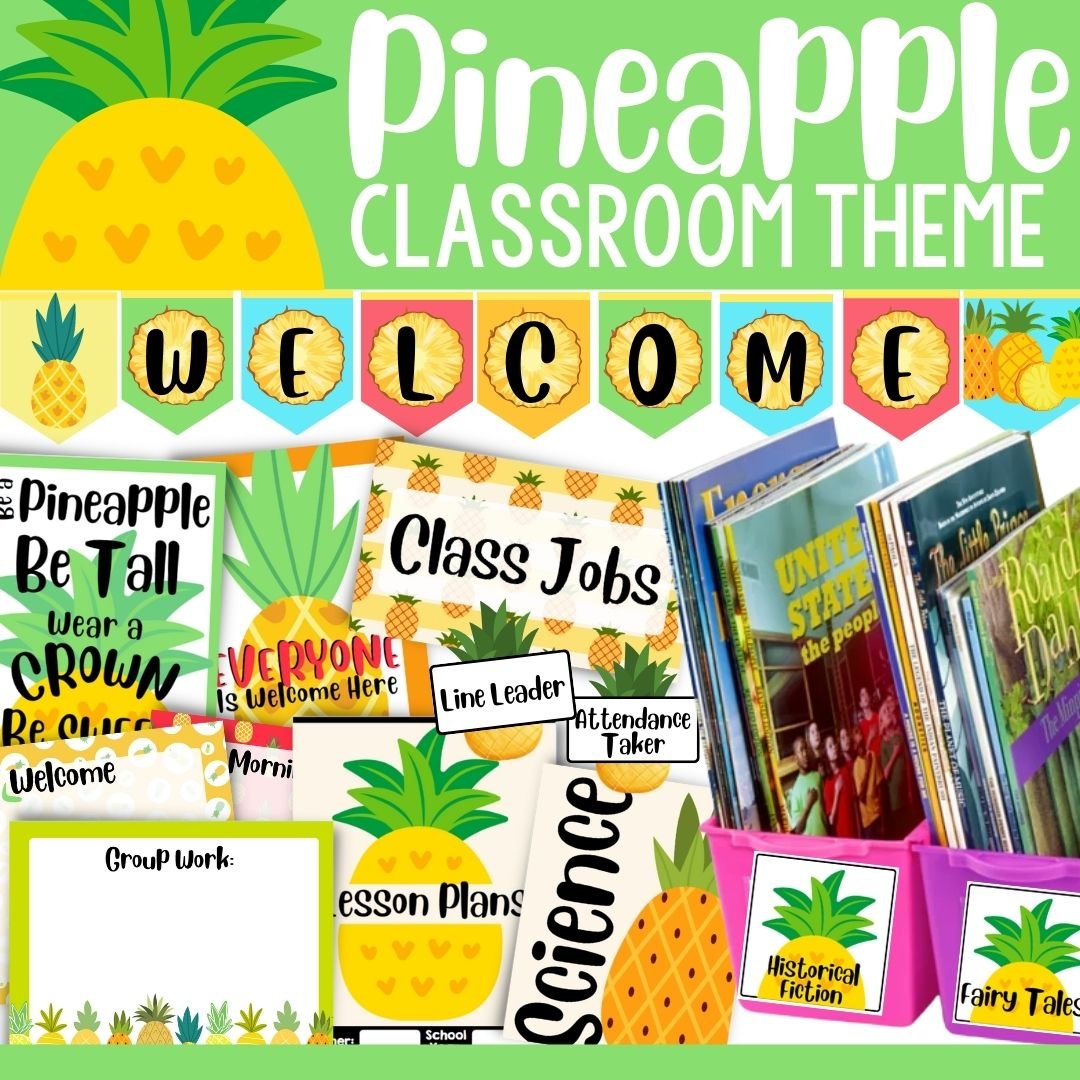 Pineapple Classroom Theme