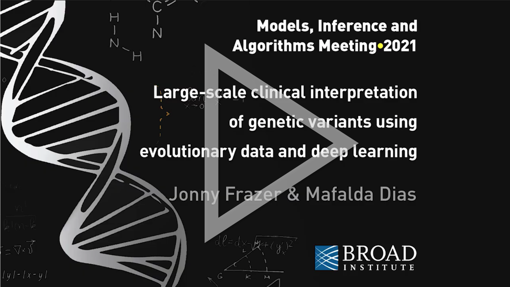 Jonny &amp; Mafalda - MIA - interpretation of genetic variants ... using deep learning