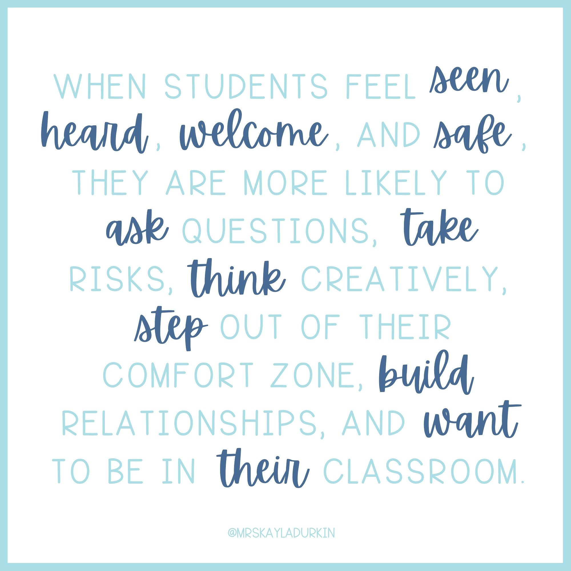 Do you know what the #1 thing to consider is when setting up your classroom?

The opinions may vary, but in my opinion, it&rsquo;s accessibility.

Is your classroom accessible to all?

Is it an environment where all students will feel seen, heard, we