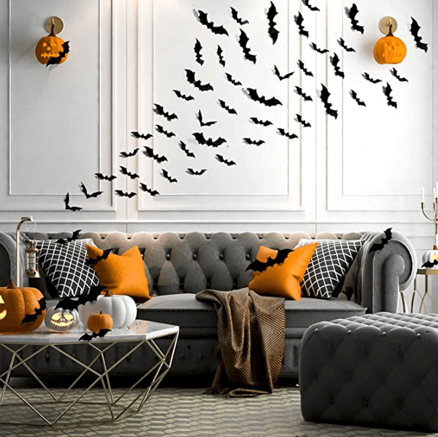 3D Bat Wall Decals