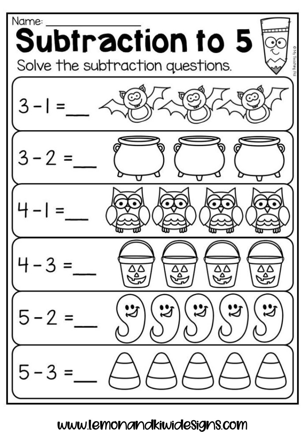 Free Printable Elementary Math Worksheets - MosOp