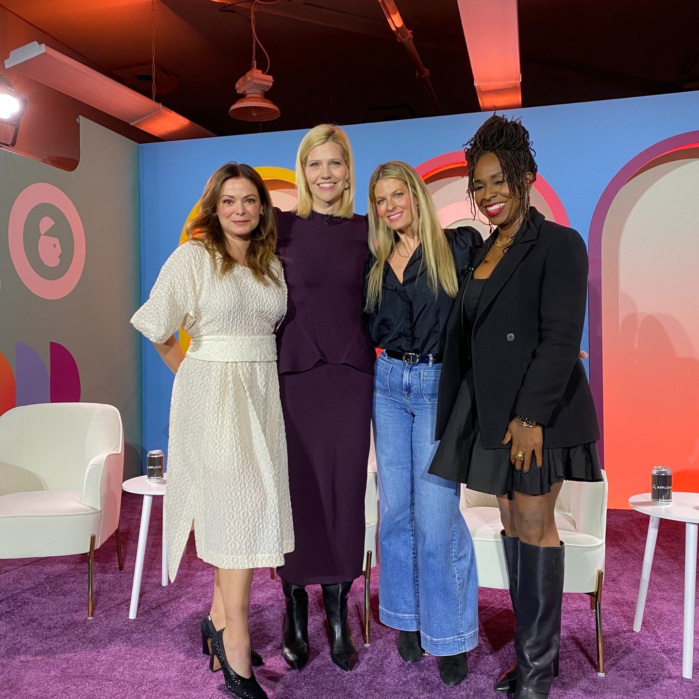 SHE Media &amp; WWD joined forces at Advertising Week to celebrate the power of Gen X women as the most influential consumers in beauty, fashion, and lifestyle. 

Galina Espinoza, EIC of Flow Space, &amp; Amanda Smith, CEO of Fairchild Media Group, w