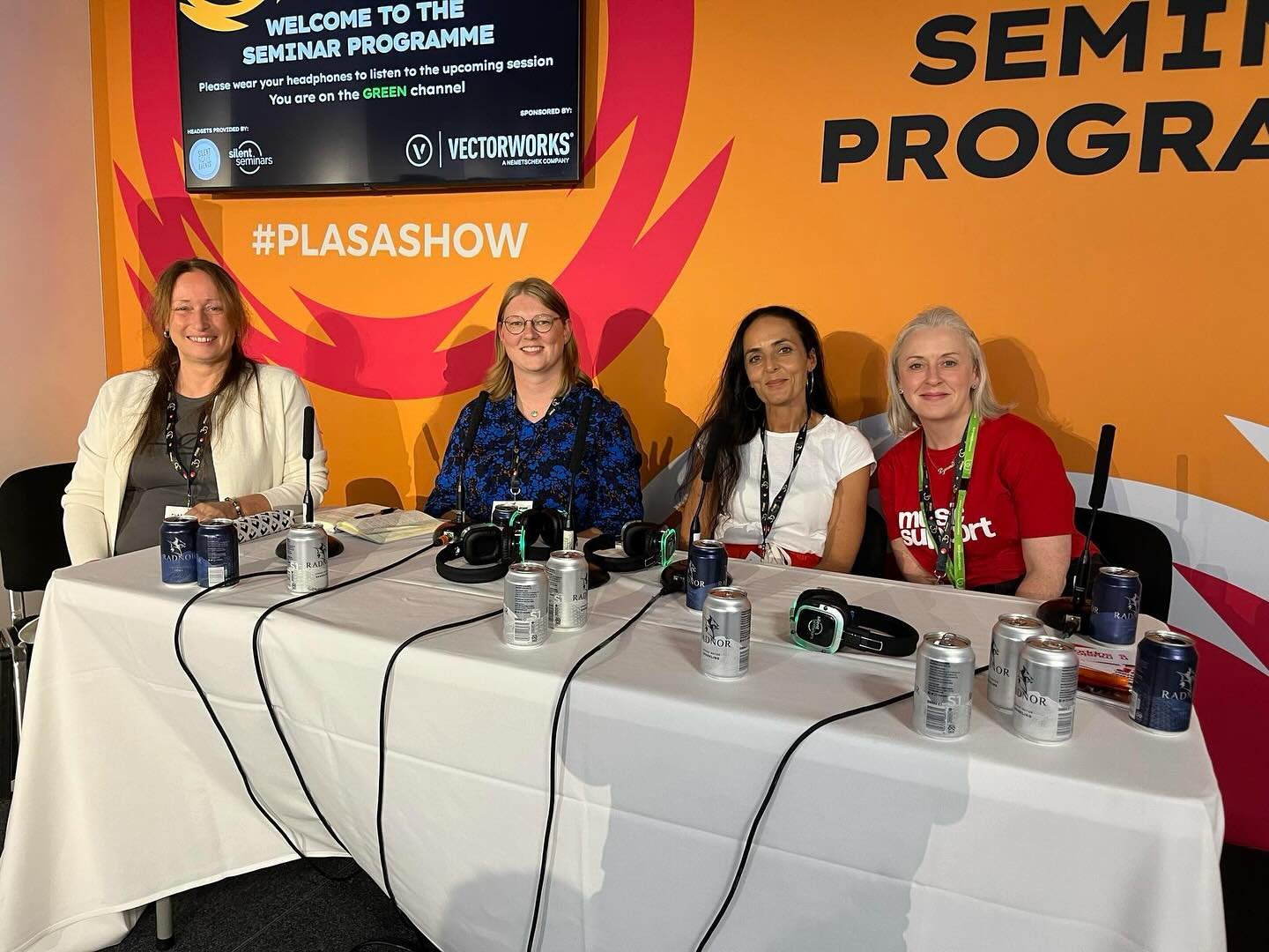 Fantastic panel on Sunday at @plasaonline discussing how to maintain a diverse backstage and the key findings from the latest WILM report &ldquo;wellbeing of female crew backstage&rdquo;. 

Thanks for asking me @malle_kaas and @womeninlivemusic and s