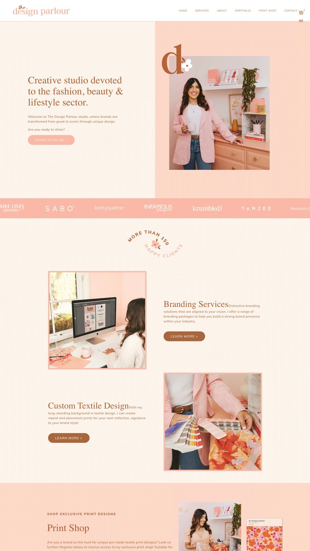 Squarespace Website Template coaching business site personal Website