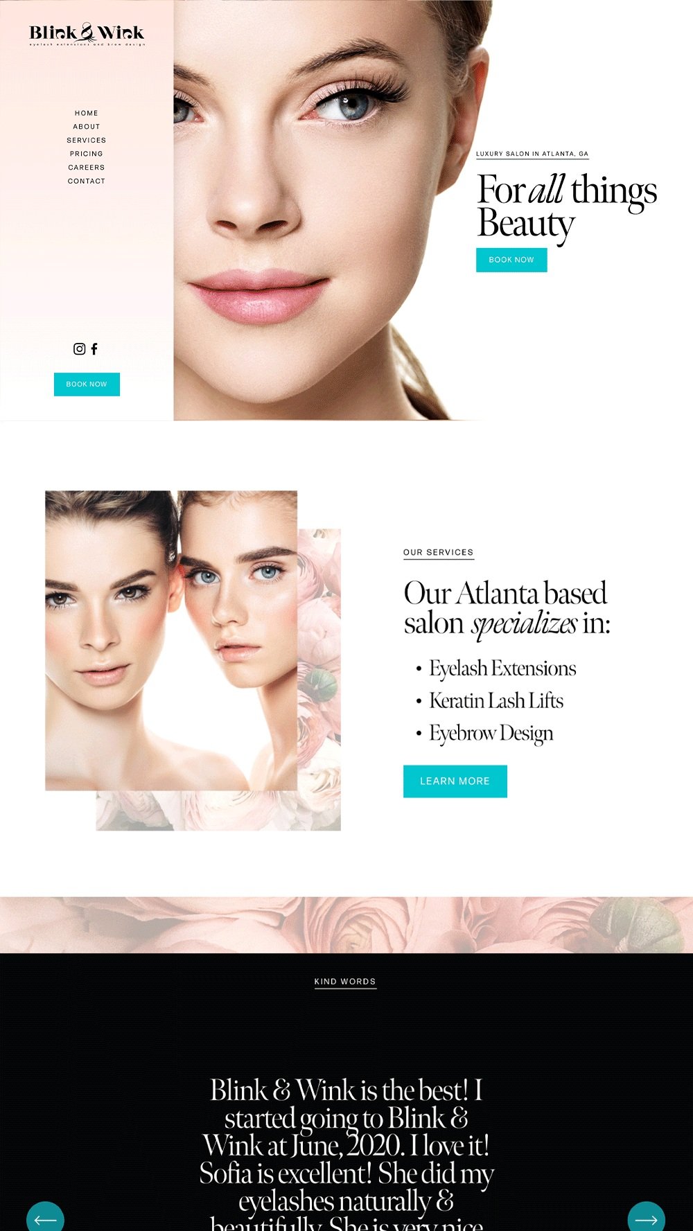 Squarespace Website Template coaching business site personal Website