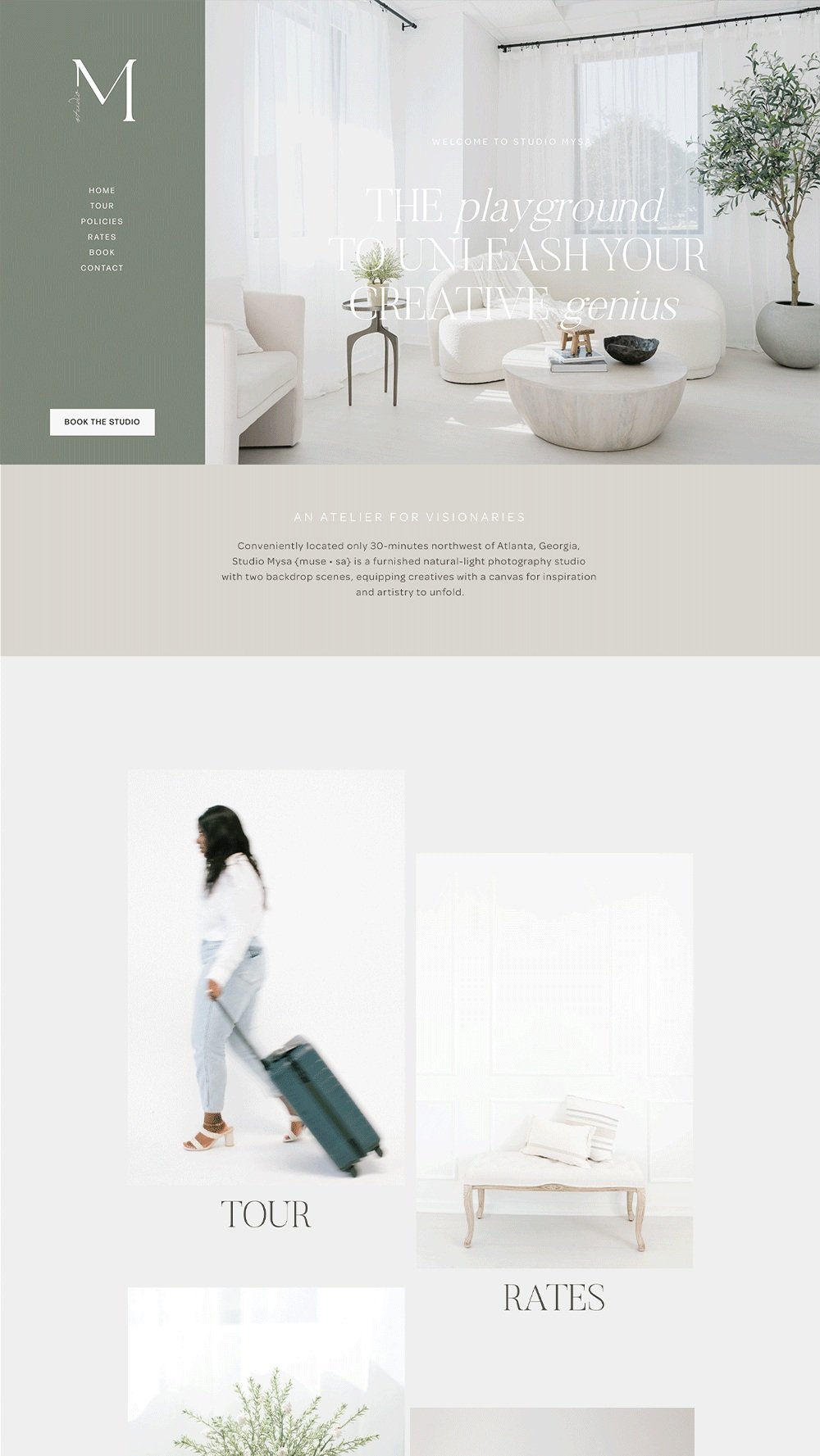 Squarespace Website Template coaching business site personal Website (Copy) (Copy)