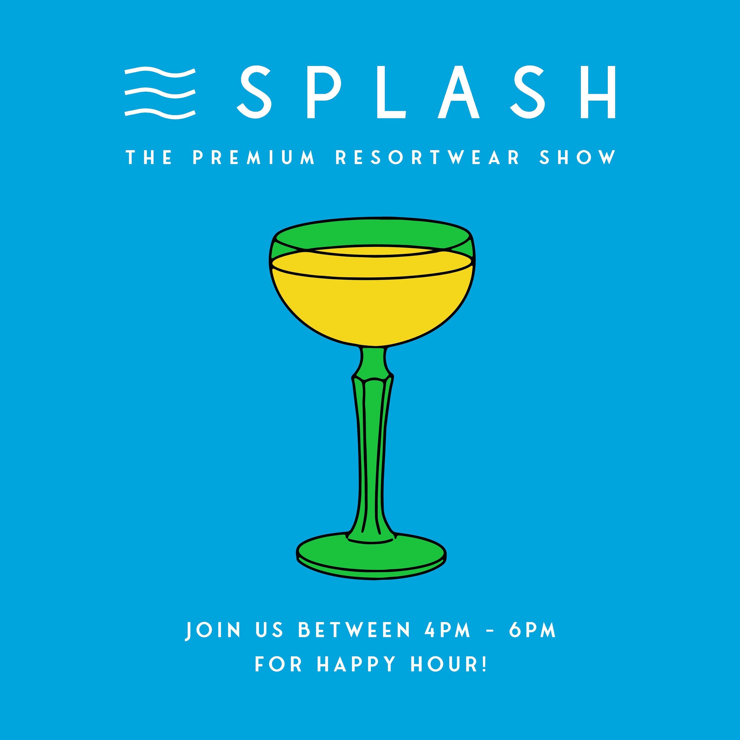 Join us for Happy Hour today at Splash Paris between 4pm and 6pm.

Available from our ground floor patio and with @avannashowroom on our first floor terrace

#splash
#paris
#splashparis
#resortwear
#swim
#swimwear
#happyhour