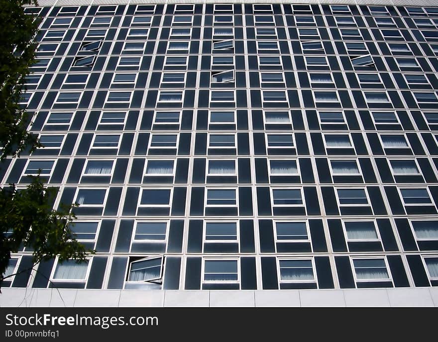 Luxury hotel windows