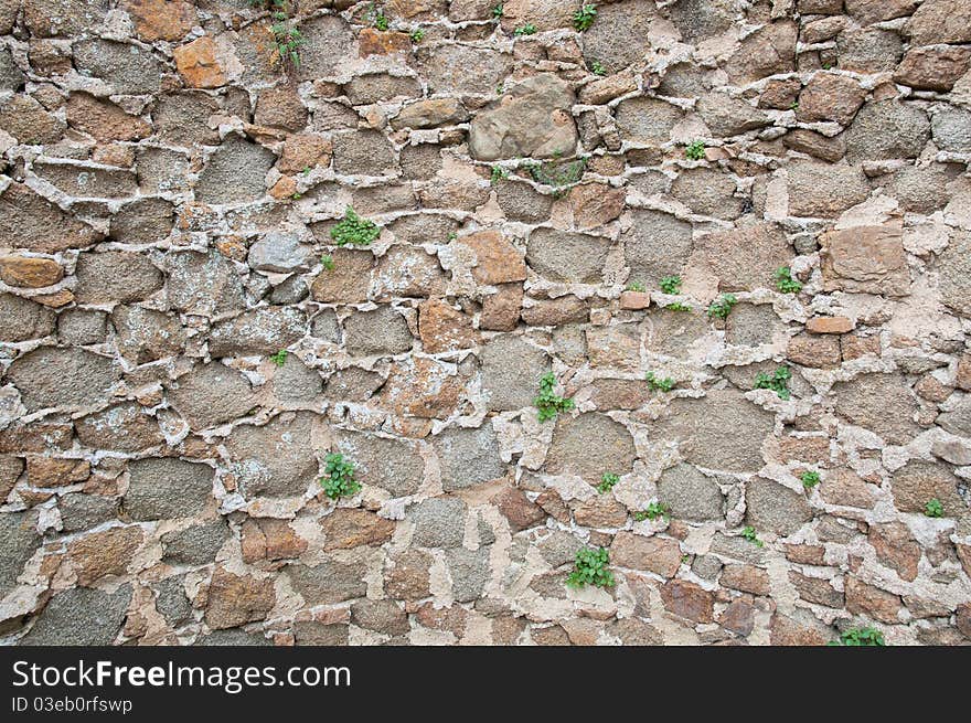 Old stone wall background