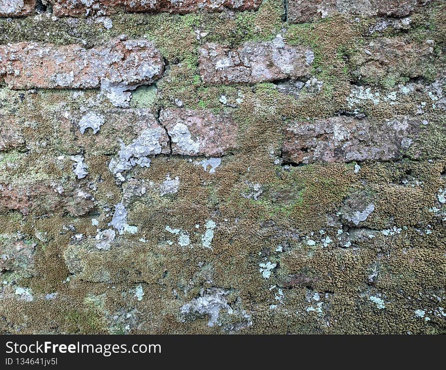 Old brick wall texture. Old castle stone wall texture background. Stone wall as background or texture.