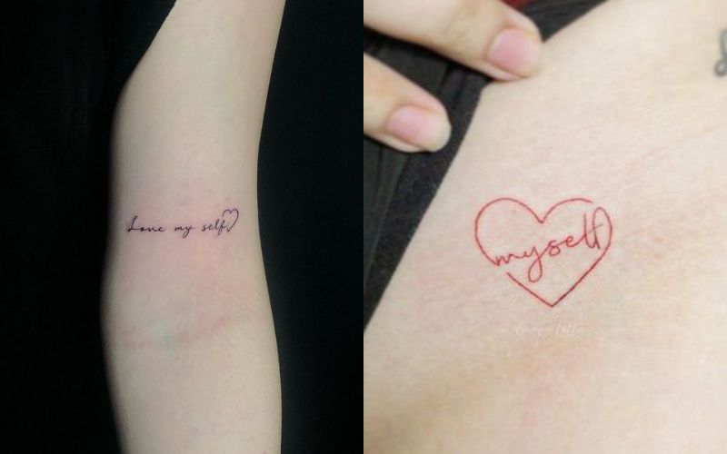 40 Empowering Selflove Tattoos And Meaning  Our Mindful Life